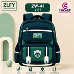 محفظة مدرسية ZLFY ZW-41 بلون أخضر